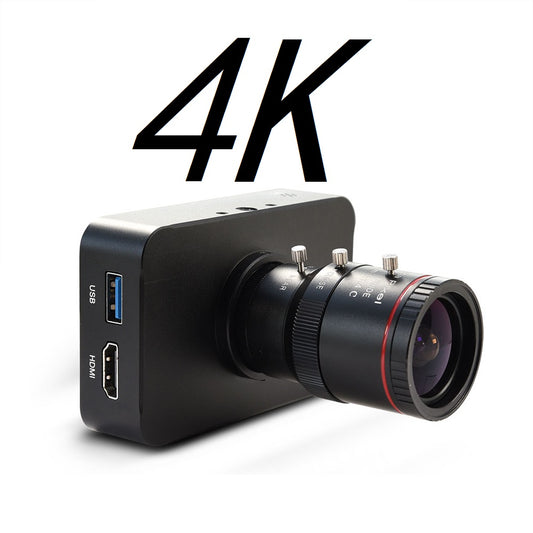 HDMI USB 4K Live Streaming Webcam 4-12mm C/CS Mount Industrial Camera