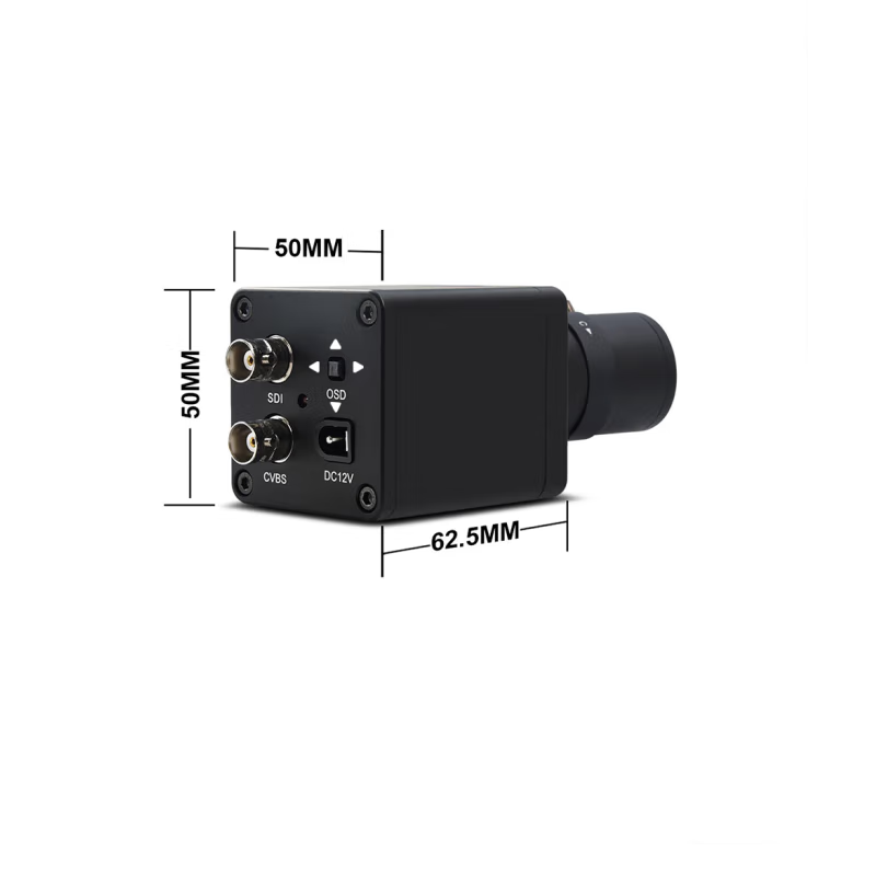 3G HD-SDI 2.0MP 1080P 60fps Industrial Security Camera 5mm Lens