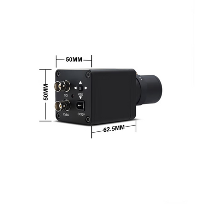 3G HD-SDI 2.0MP 1080P 60fps Industrial Security Camera 5mm Lens