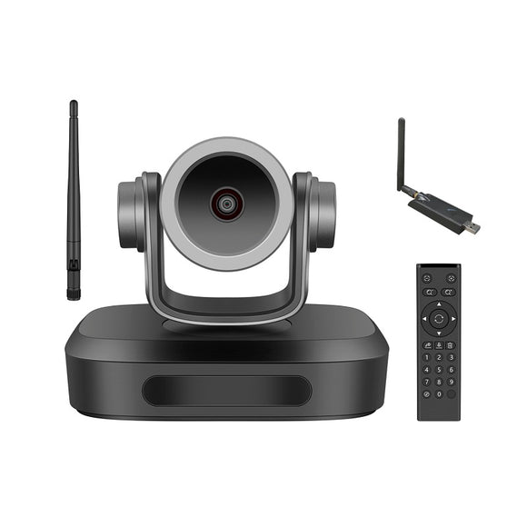 2.4G Wireless Conference Camera HD 1080P PTZ, HDR, USB WebCam Live Streaming For Church Business Meeting