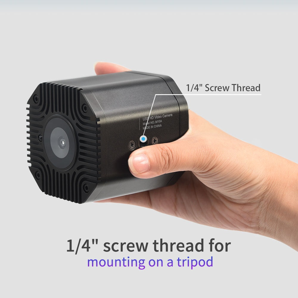 USB Webcam Autofocus Wide Angle lens HDMI Dual Output Camera Digital Zoom USB cam for High-Quality Live Streaming teaching charity live broadcast, church video art in stock