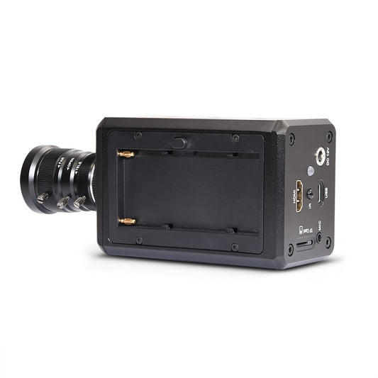 4K Digital Camera 3" inch Screen HDMI industrial USB live teaching course video recording visual detection 5-12mm zoom Lens