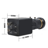 CCTV HD SDI 2.0MP 1080P 3G SDI  Industrial 1080i 60fps/50fps Lens 5-50mm Manual Varifocal Security Digital SDI Camera HD lens -black