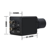 CCTV Industrial HD SDI 2.0MP 1080P 1080i 60fps/50fps Lens 2.8-12mm Security Box SDI Camera