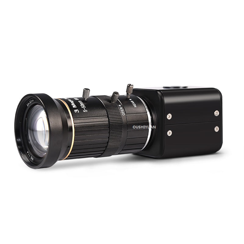 HD HDMI Industrial Camera 1080P 5-50mm Zoom for Live View & Inspection