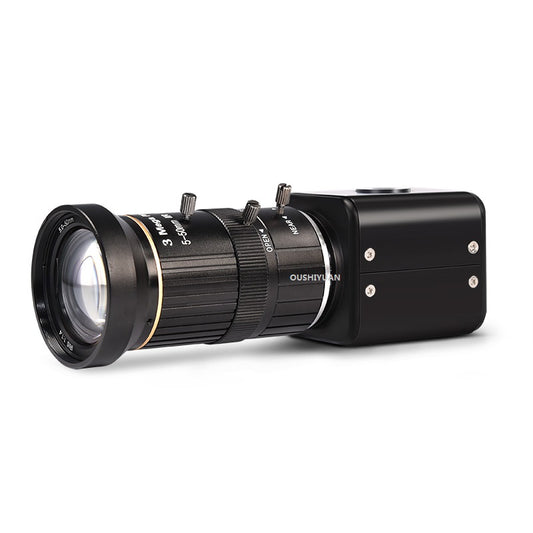 HD HDMI Industrial Camera 1080P 5-50mm Zoom for Live View & Inspection