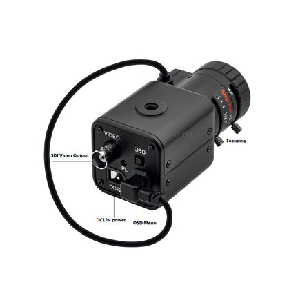 HD-SDI 1080P 2.0MP Camera 2.8-12mm Auto Iris Live Broadcast Camera