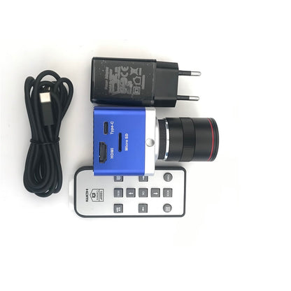 Industry 4K HDMI Camera 6-12mm Lens 2160P30 1080P60 TF Card Live Streaming