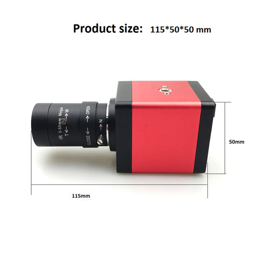 HDMI Camera Full 1080P 2.0MP 5-50mm Zoom Industrial Live Digital Camera