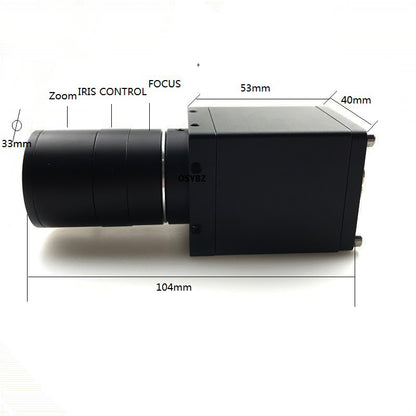 OSYBZ CCTV Industrial camera HD-SDI 2.0MP 1080P 1080i 60fps/50fps 3G  SDI HDMI dual output Lens 2.8-12mm Security Box SDI Camera