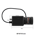 HD SDI Camera 1080P 2.0MP 30/25fps D-WDR AUTO IRIS Stage on delay no compression low loss and real-time transmission for Live broadcast Cam 2.8-12mm lens