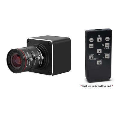 12MP 4K HDMI Camera 6-12mm C/CS-Mount Industrial Live Streaming Webcam