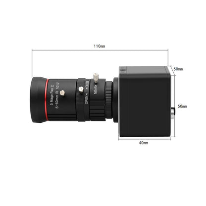 Professional 4K HDMI Webcam 5-50mm Zoom for Live Broadcast & Industrial Use