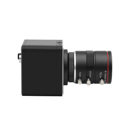 12MP 4K HDMI Camera 6-12mm C/CS-Mount Industrial Live Streaming Webcam