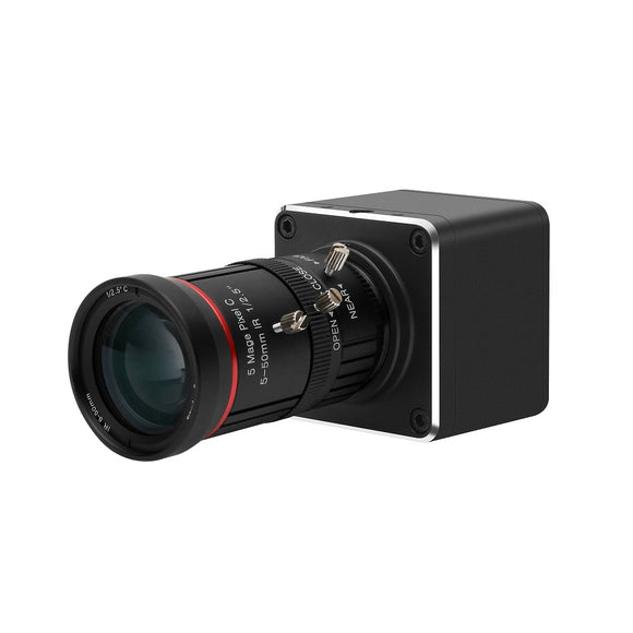 OSYBZ 4K HDMI Camera 2160P30/25/24fps 1080P60/50/30/25fps 1080i60/50fps, Streaming Webcam Industry C/CS-Mount with 5-50mm Lens