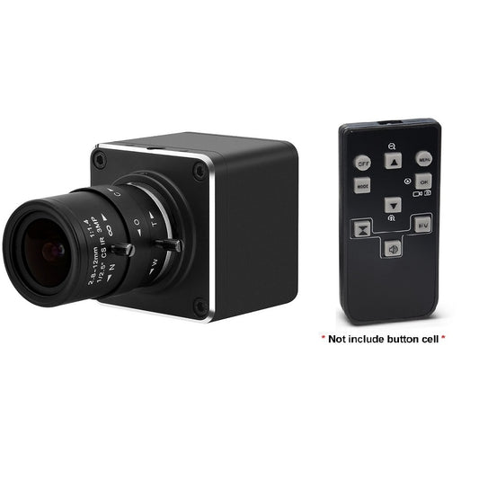 4K HDMI Live Broadcast Camera 2.8-12mm C/CS-Mount Industrial Streaming Webcam