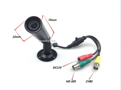 CCTV HD-SDI 2.0MP 1080P Mini Camera 3.6mm Lens Panasonic Sensor WDR OSD
