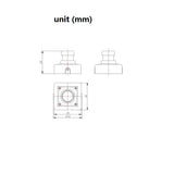 CCTV HD 1080P SDI Camera Lens 3.6mm Application Fields Security Monitoring Industrial Medical Live Broadcast