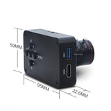 Brand new OSYBZ 12MP HDMI Camera 1080P USB HD Streaming Webcam Recording 4K@30FPS Industry C/CS-Mount Camera with 6-12 Lens