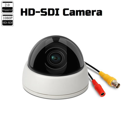 HD-SDI 1080P Dome Camera with WDR 3D-DNR 2.8mm Wide Angle Lens