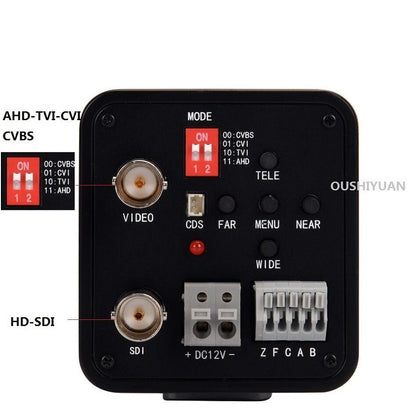 20X Zoom HD-SDI 1080P Camera Auto Focus Low Illumination Industrial Use
